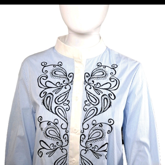 Ming Wang Shirt Dress Sz Xsmall - Picture 3 of 7